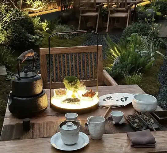 上海品茶传统茶席体验场景